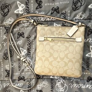 Coach Light Tan Crossbody Bag